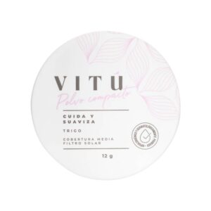 Polvo Compacto Vitu Trigo #1 Macadamia 12g