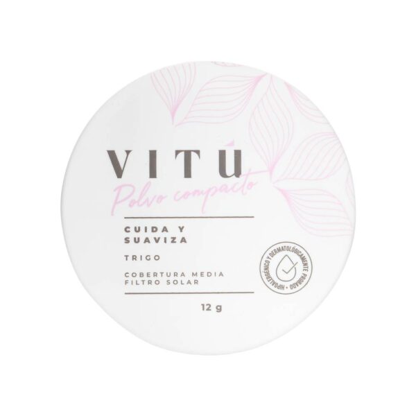 Polvo Compacto Vitu Trigo #1 Macadamia 12g