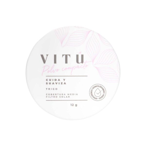 Polvo Compacto Vitu Trigo #3 Nuez 12g