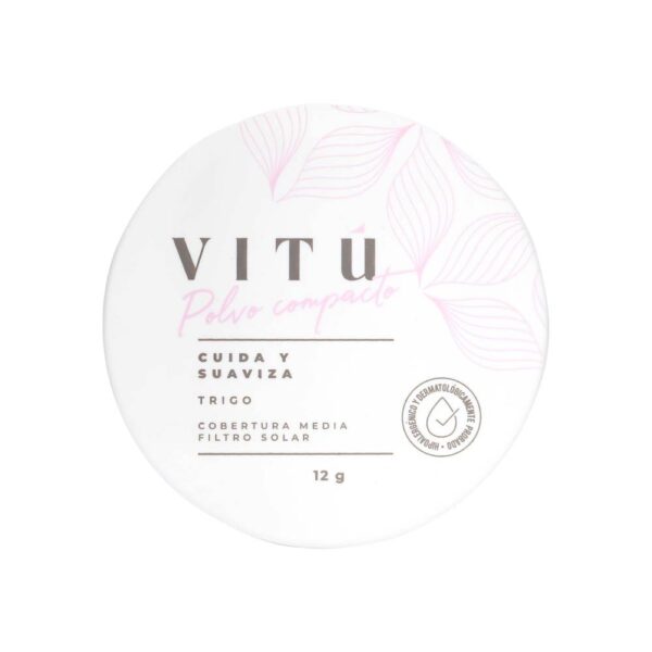 Polvo Compacto Vitu Trigo #5 Cacao 12g