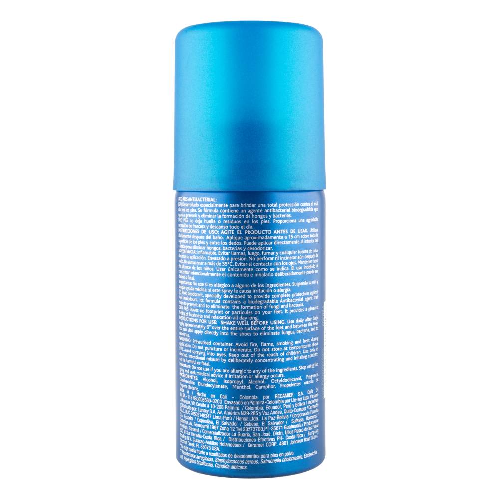 Desodorante Deopies Antibacterial 180 ml - Imagen 3
