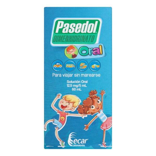 Pasedol Solucion Oral Dimenhidrinato 60 ml - Imagen 2