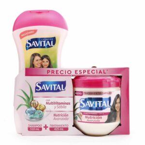 Shampoo Savital Nutricion 510 ml Tratamiento 425 ml