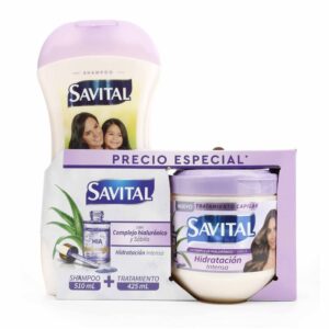 Shampoo Savital Hidratacion 510 ml Tratamiento 425 ml