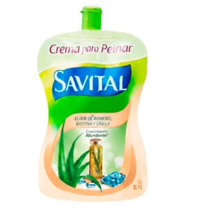 Crema Para Peinar Savital Elixir Romero 95 ml