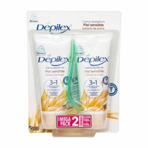 Crema Depilex 3 en 1 Piel Sensible 100 g X 2