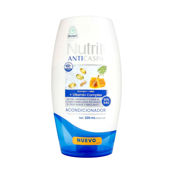 Acondicionador Nutrit Anticaspa Romero Miel 320 ml