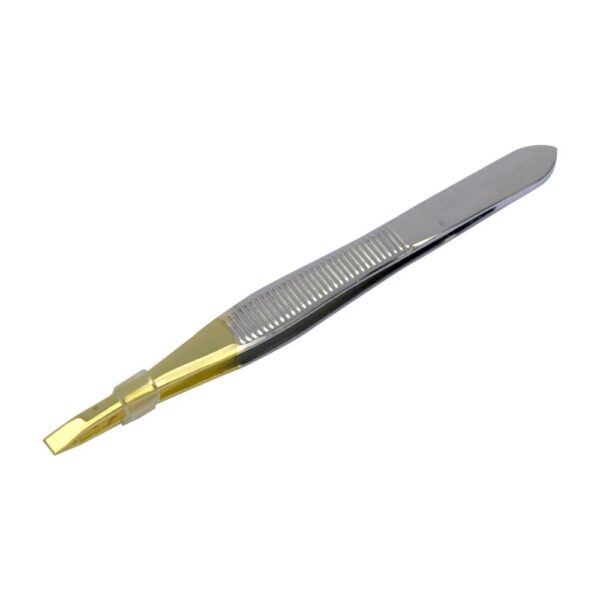 Pinza Depiladora Punta Dorada - Imagen 2