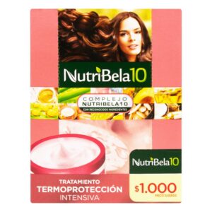 Tratamiento Nutribela Termoproteccion 27 ml 12 Sobres