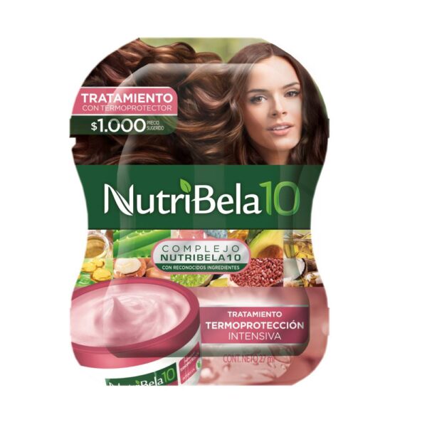 Tratamiento Nutribela Termoproteccion 27 ml 12 Sobres - Imagen 3
