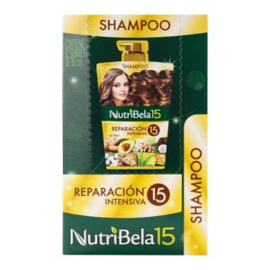 Shampoo Nutribela Reparación Intensiva 18 ml 12 Sobres
