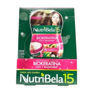 Tratamiento Capilar Nutribela Biokeratina 70 ml 14 Sobres