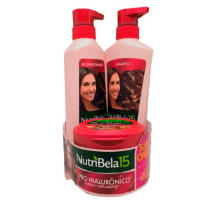 Nutribela Prohialuronico Shampoo Acondicionador Tratamiento