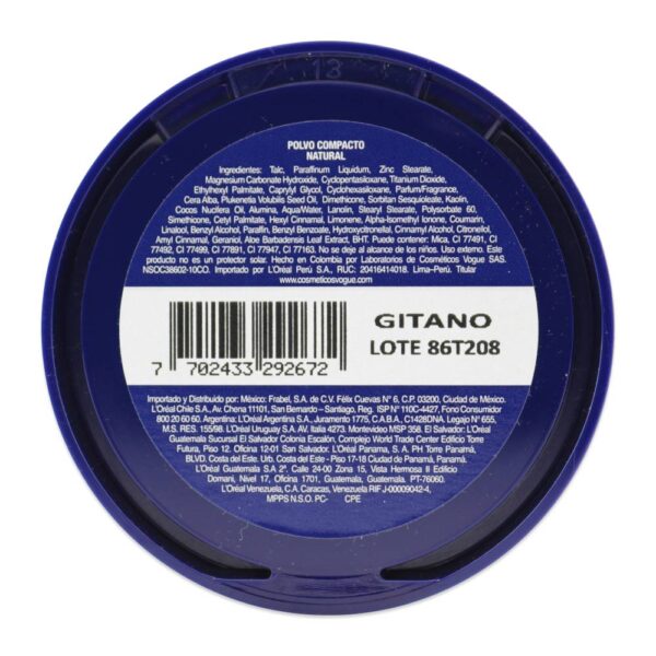 Polvo Compacto Vogue Gitano - Imagen 2