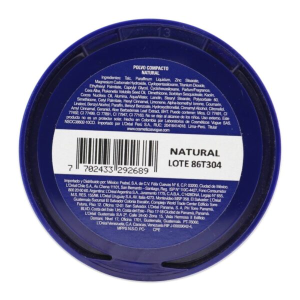 Polvo Compacto Vogue Natural - Imagen 2