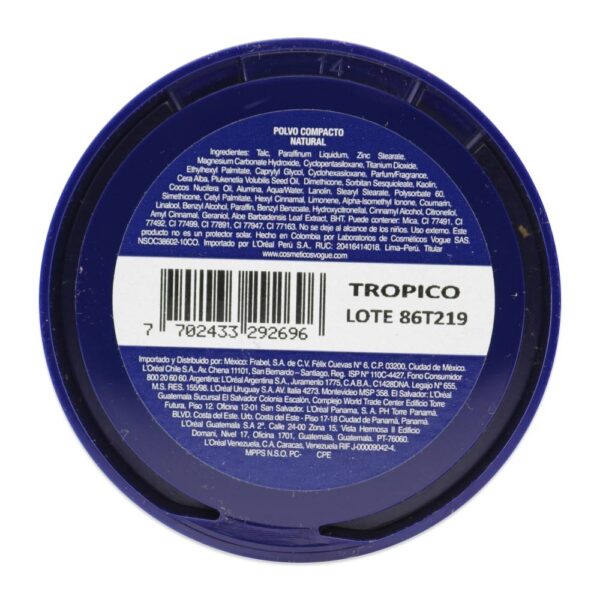 Polvo Compacto Vogue Tropico - Imagen 2