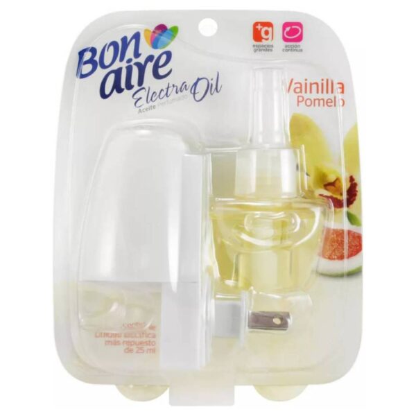 Ambientador Bonaire Electrico + Repuesto Vainilla 25 ml