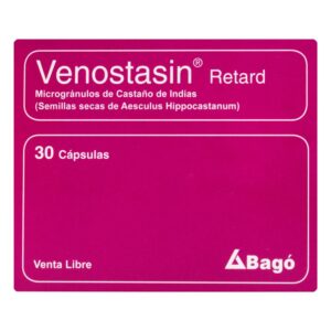 Venostasin Retard 30 Cápsulas Castaño De Indias