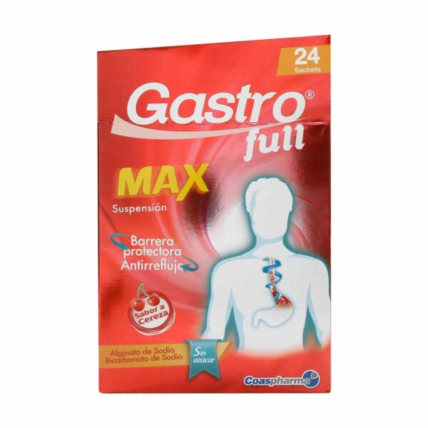 Gastrofull Max 24 Sobres 10 ml Contra El Reflujo Y La Acidez - Imagen 4