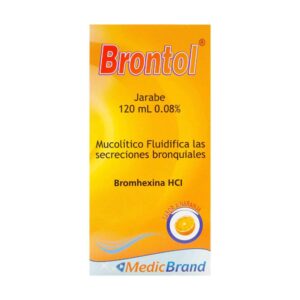 Brontol Jarabe 120 ml Mucolítico Para La Tos Con Flema