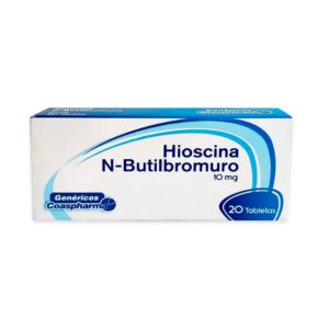 Hioscina N-Butil Bromuro 10 mg 20 Tabletas Coaspharma