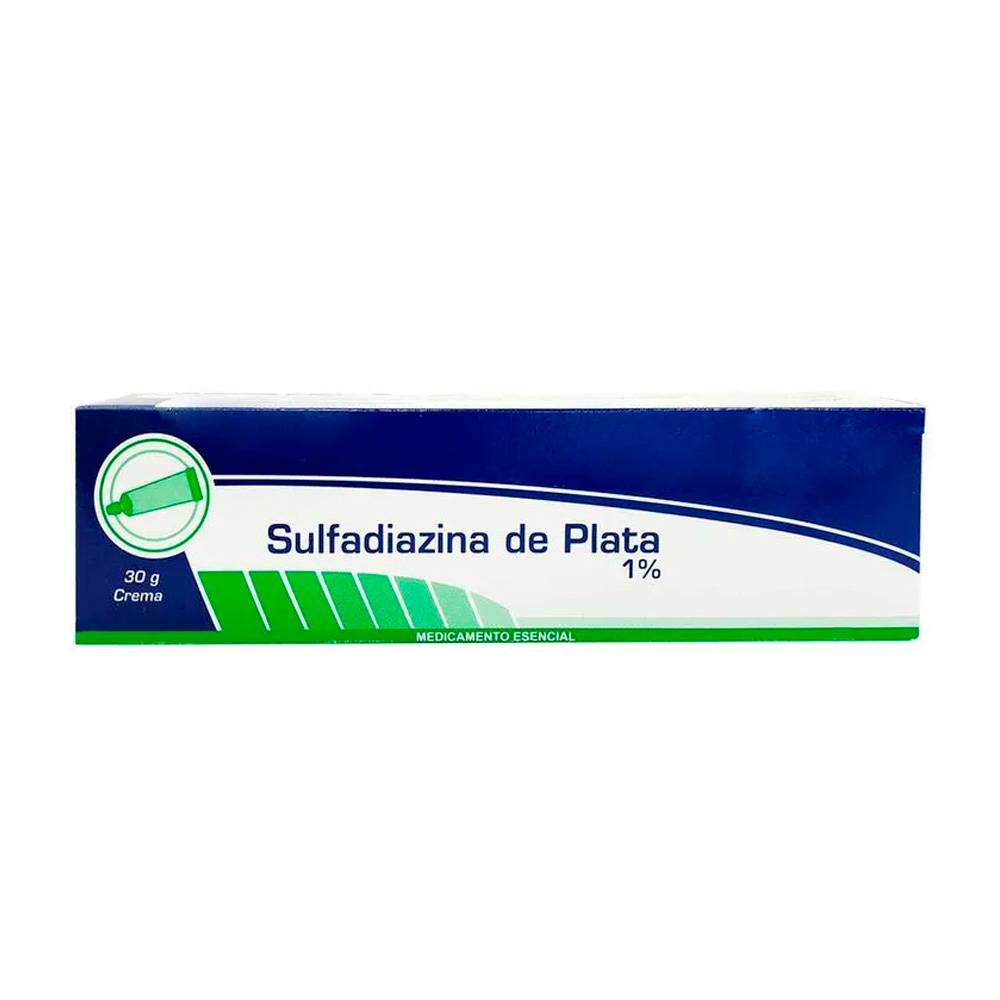 Sulfadíazina de Plata 1% Crema 30 g Coaspharma