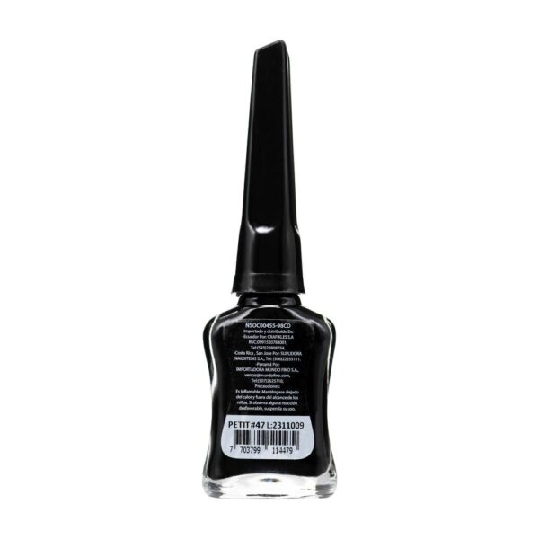 Esmalte Bardot Petit 47 Negro 8 Ml - Imagen 2