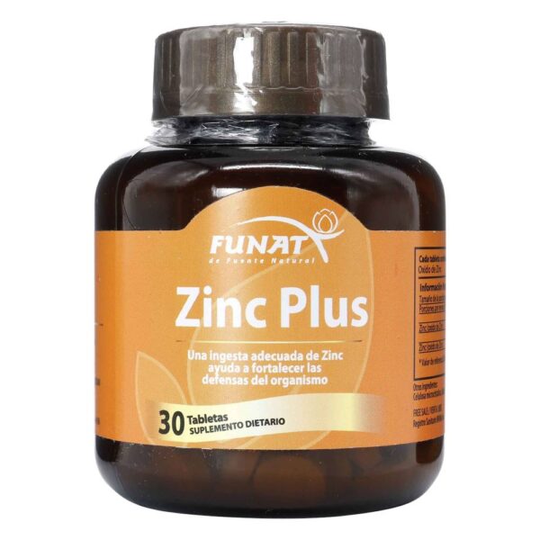 Funat Zinc Plus 30 Tabletas