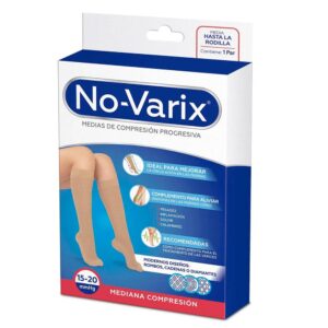 Medias de Compresión Mujer Novarix 15-20 Mmhg Lightblue