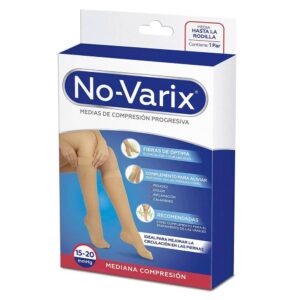 Medias de Compresión Mujer Novarix 15-20 Mmhg Varices leves