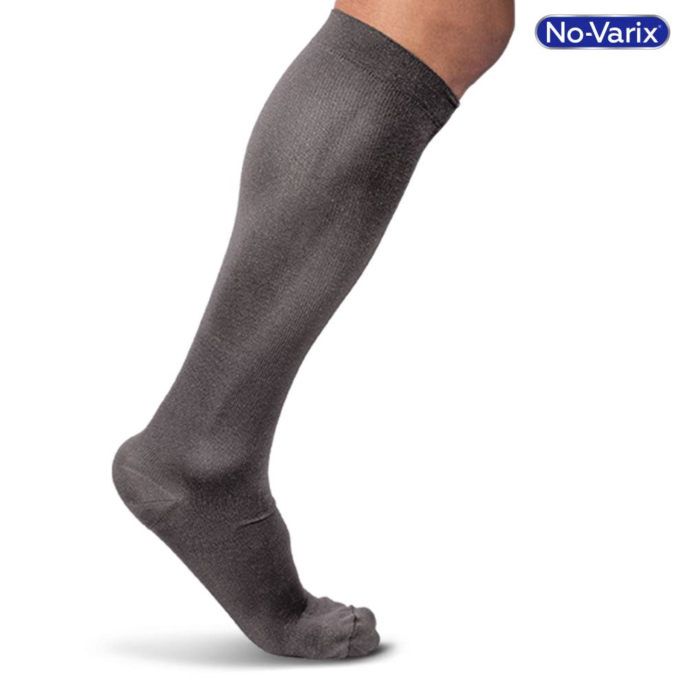 Calcetin Novarix Hombre 20-30 Mmhg Azul Talla M Para Várices - Imagen 2