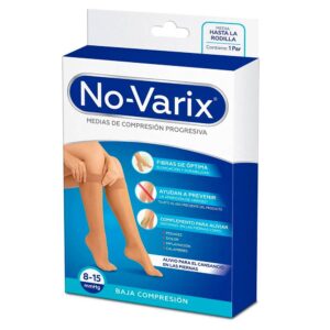 Medias Novarix Mujer Baja Compresión 8-15 Mmhg Negro