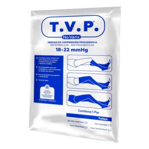 Medias Antiembolica Rodilla Novarix 18-22 Mmhg Blanco