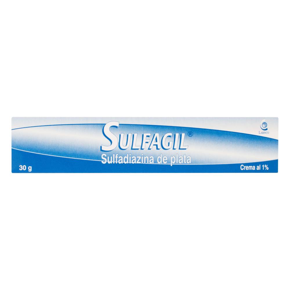Sulfagil 1% Crema 30 g Sulfadíazina de Plata - Imagen 2