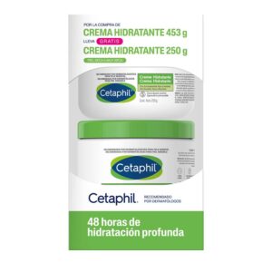 Cetaphil Crema Hidratante 453 g +  250 g Piel Muy Seca
