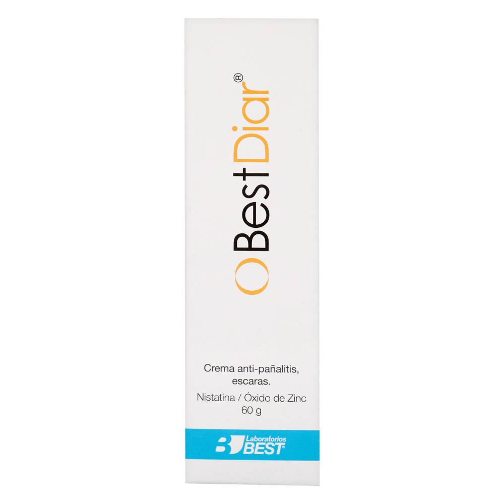 BestDiar Con Nistatina Y Óxido De Zinc 60 Gr Antipañalitis - Imagen 2