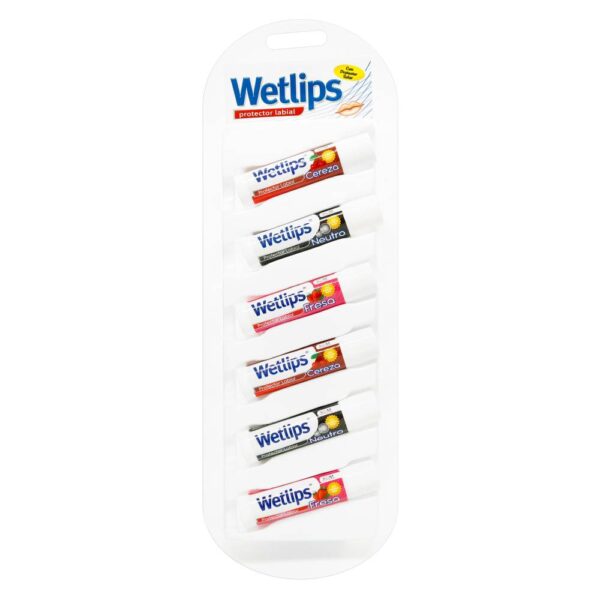 Protector Labial Wetlips Surtidos 6 Unidades Icom