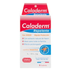 Caladerm Repelente Contra Insectos 6 Sobres