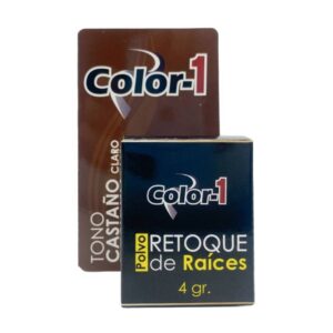 Polvo Color-1 Retoque de Raiz Castaño Claro 4 g