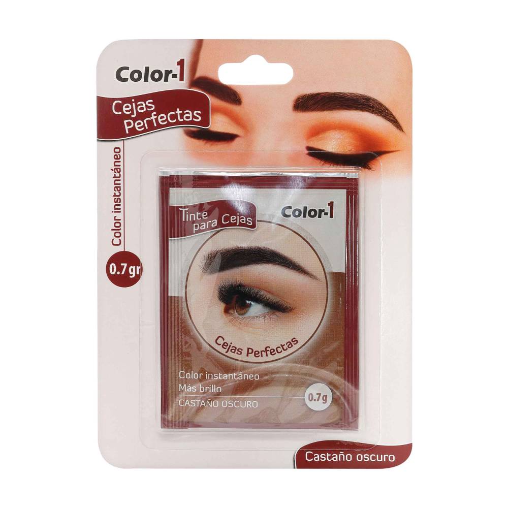Tinte Color-1 Para Cejas Castaño Oscuro 0.7 g