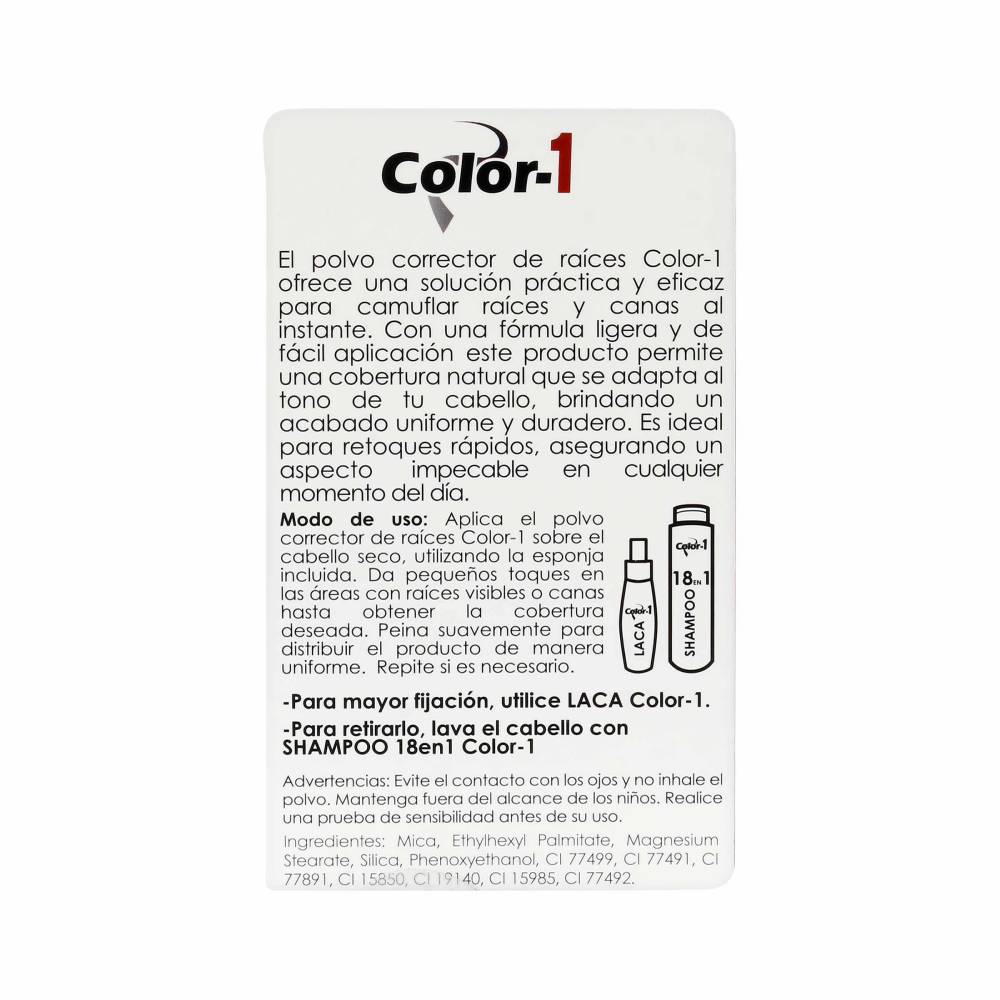 Polvo Color-1 Retoque de Raiz Rojo 4 g - Imagen 3