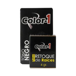 Polvo Color-1 Retoque de Raiz Negro 4 g