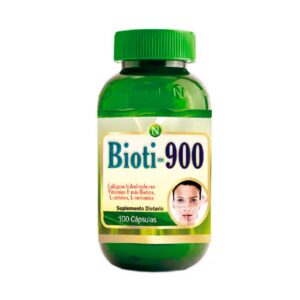 Bioti 900 Naturcol Colágeno Con Biotina 100 Cápsulas