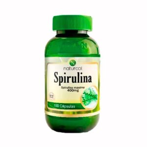Spirulina 400 mg 100 Cápsulas Naturcol