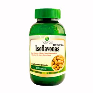 Isoflavonas de Soya 100 Cápsulas Naturcol