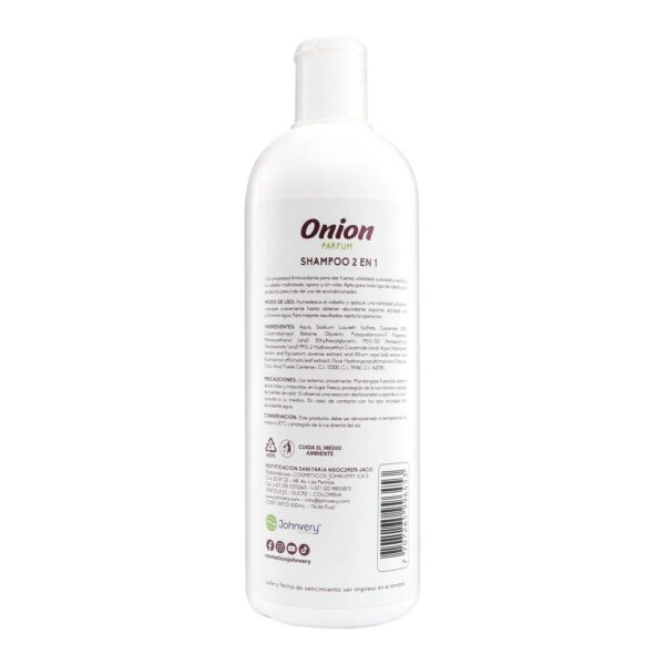Shampoo I Like 2 En 1 Onion 500 ml - Imagen 2