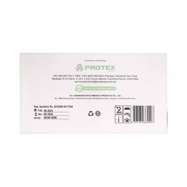 Guantes Nitrile Protexion Negro S - M - L 100 Unidades - Imagen 2