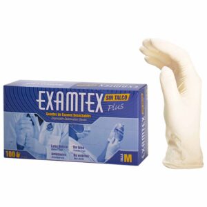 Guantes Latex Examtex Talla M - L 100 Unidades