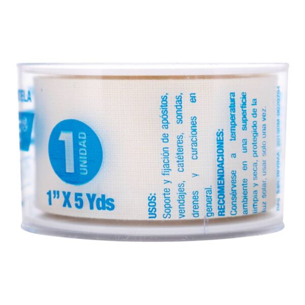 Esparadrapo Tela Blanco Supreme 1"  x 5 Yardas - Imagen 2