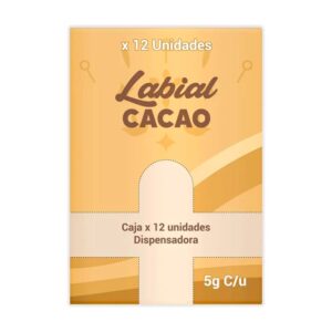 Labial Cacao 12 Unidades 5 gs